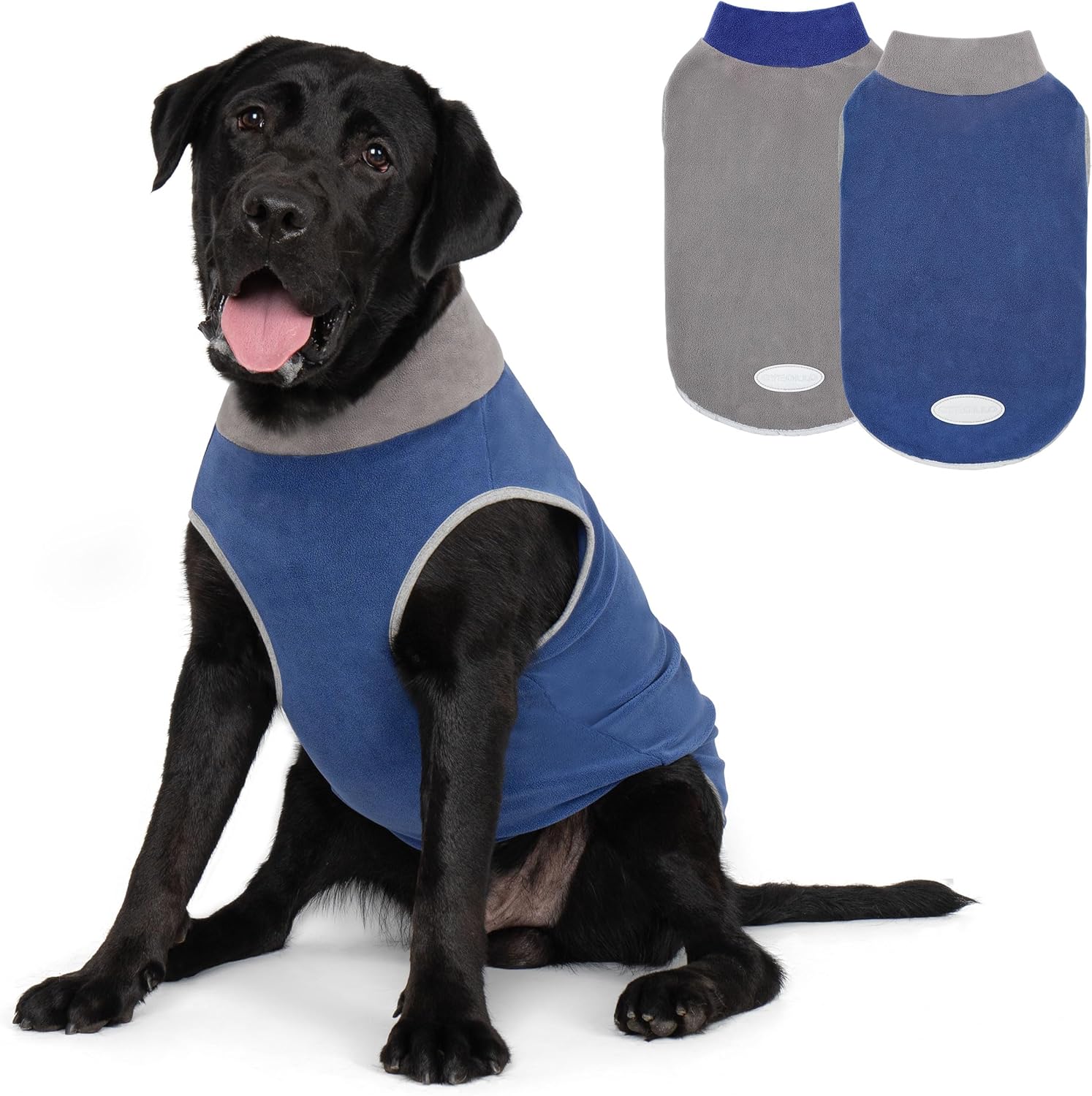 Cyeollo Dog Sweater Fleece Vest Pullover for Cold Weather
