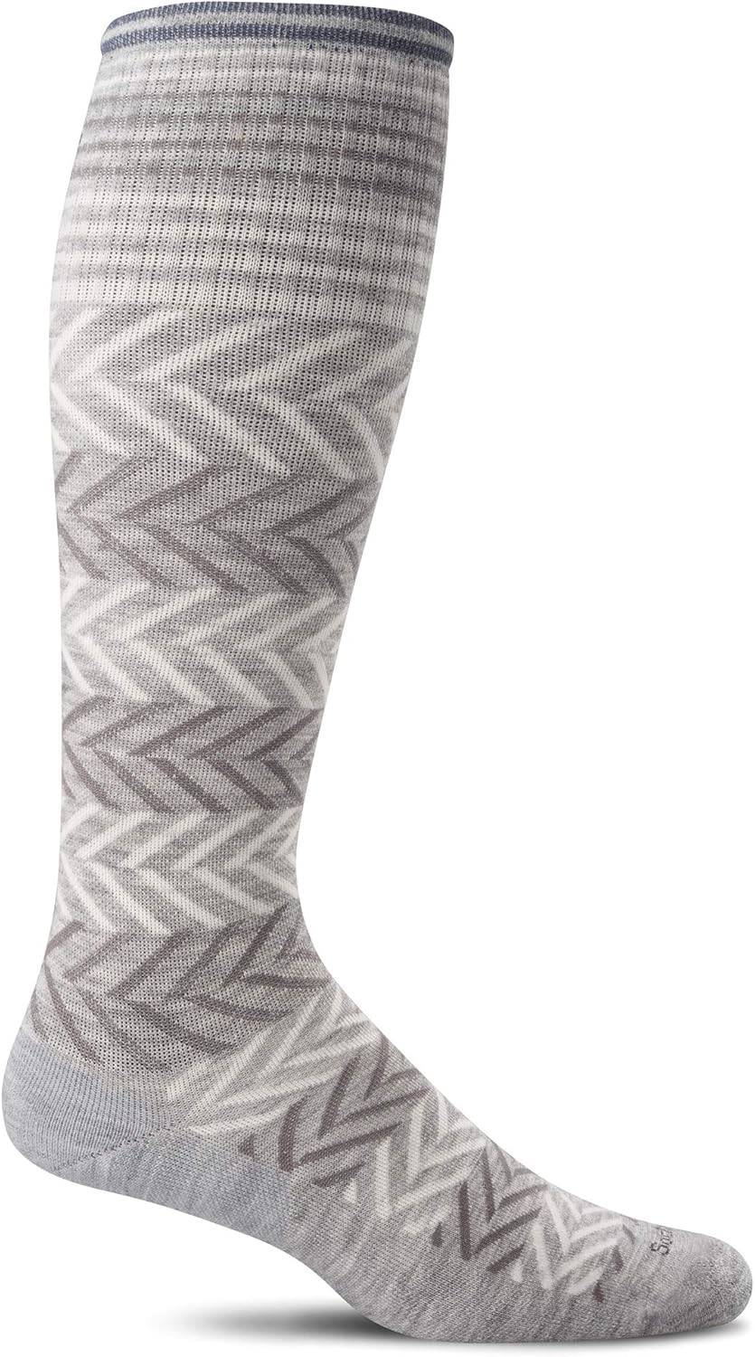 Sockwell Women's Chevron Compression Sock for Comfort and Style