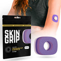 Purple CGM Adhesive Patches 20 Pack - Long-Lasting Waterproof Cover