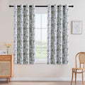 H.VERSAILTEX Blackout Curtains 63 in Length - Thermal Floral Drapes