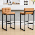 Bar Height Bar Stools Set of 2 for Kitchen Island Comfort
