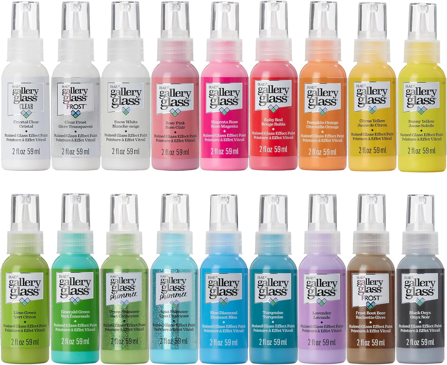 Gallery Glass Window Acrylic Craft Paint Set for Stunning Art