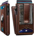 Airtag Wallet for Men Slim Front Pocket RFID Blocking - Gift Boxed