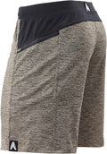 Hyperflex Workout Shorts Men 5, 7 & 9 in Inseam - Zipper Pocket