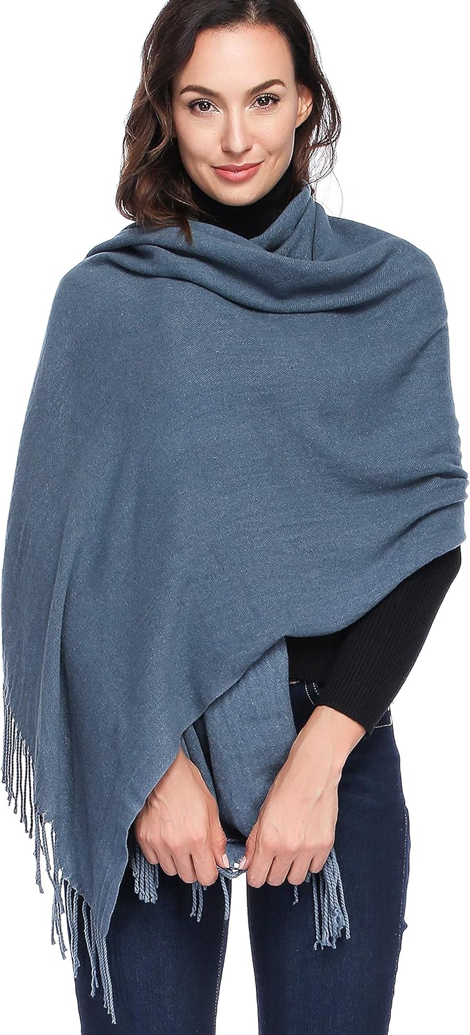HOYAYO Extra Large Thick Pashmina Shawl Wraps for Women