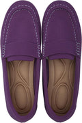 Women's Lightweight Knitted Loafers Casual Flat Shoes - Comfortable be