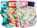 Reusable Washable Dog Diapers Female (3 Pack) - Size Adjustable