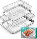 Oven Air Fryer Basket and Tray Set - 2 Sizes for Healthier Cooking