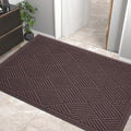 Sturdy Front Door Mat - Absorbent Mud & Dirt Resistant Doormat