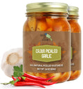 Cajun Pickled Garlic Cloves in a Jar - Spicy Pantry Staple