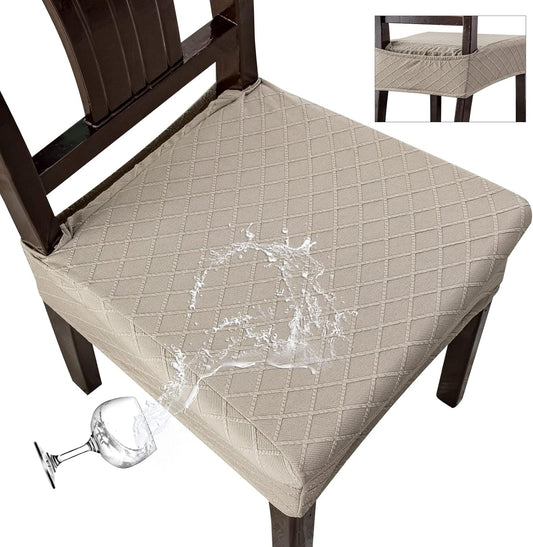 Genina Waterproof Seat Covers for Dining Room Chairs and More