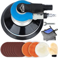 6 in Air Sander Kit - Garage-Ready Dual Action Tool