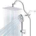 Hibbent All Metal CUPC Certified 10in Rainfall + Handheld Combo - High