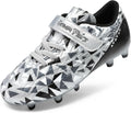 Kids Soccer Cleats for Boys Girls - Easy Strap Fit & Turf Grip