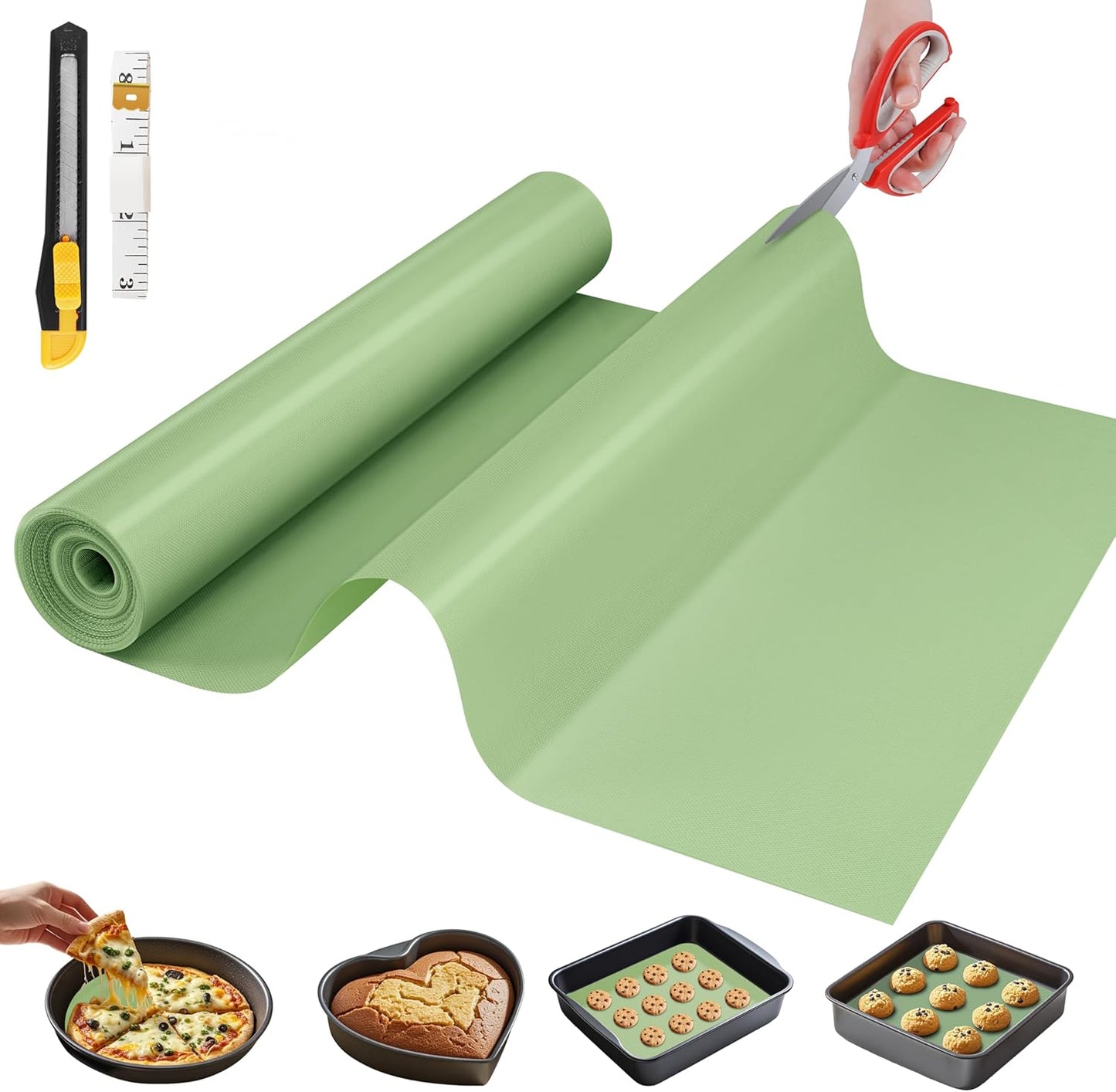 Silicone Baking Mat Roll for Versatile Kitchen Use and Baking