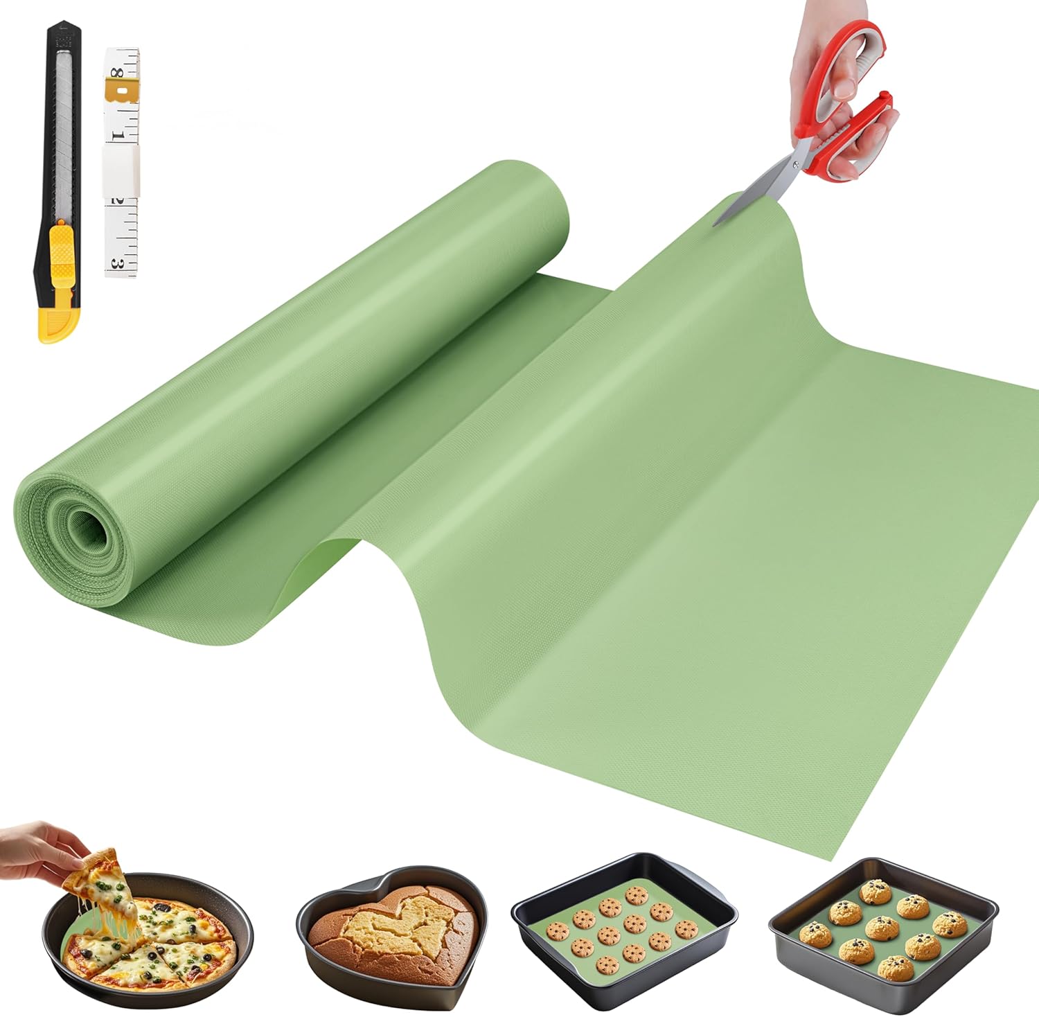 Silicone Baking Mat Roll for Versatile Kitchen Use and Baking