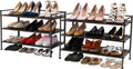Seville Classics Sturdy Freestanding Storage Shelf - Stackable Shoe