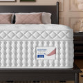 BedStory Medium Queen Mattress 12 in Hybrid - Extra Lumbar Support