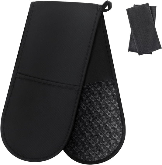 PHILORN Heat Resistant Double Oven Gloves
