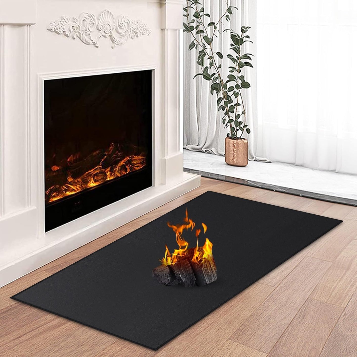 Fireproof Hearth Rugs for Fireplaces - Protect Your Floors