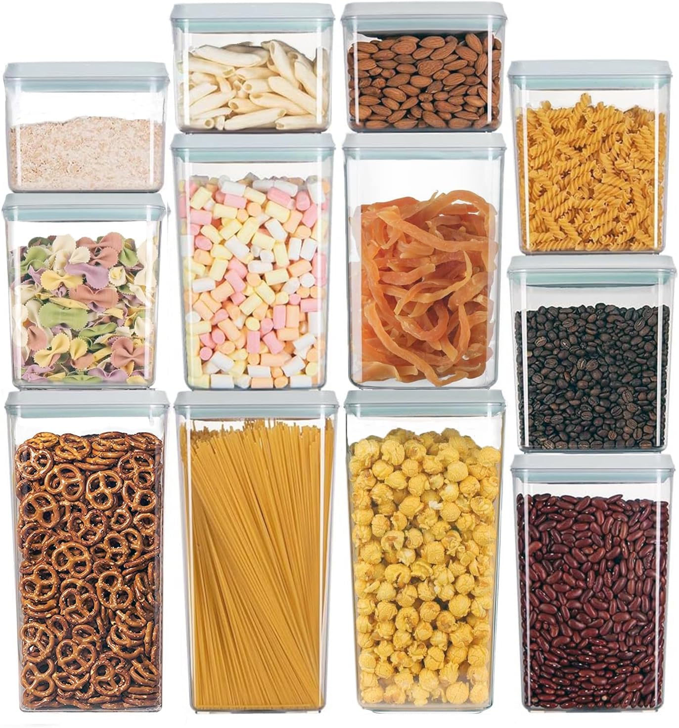 Cozey Daily Pop Containers with Lids for Food Storage