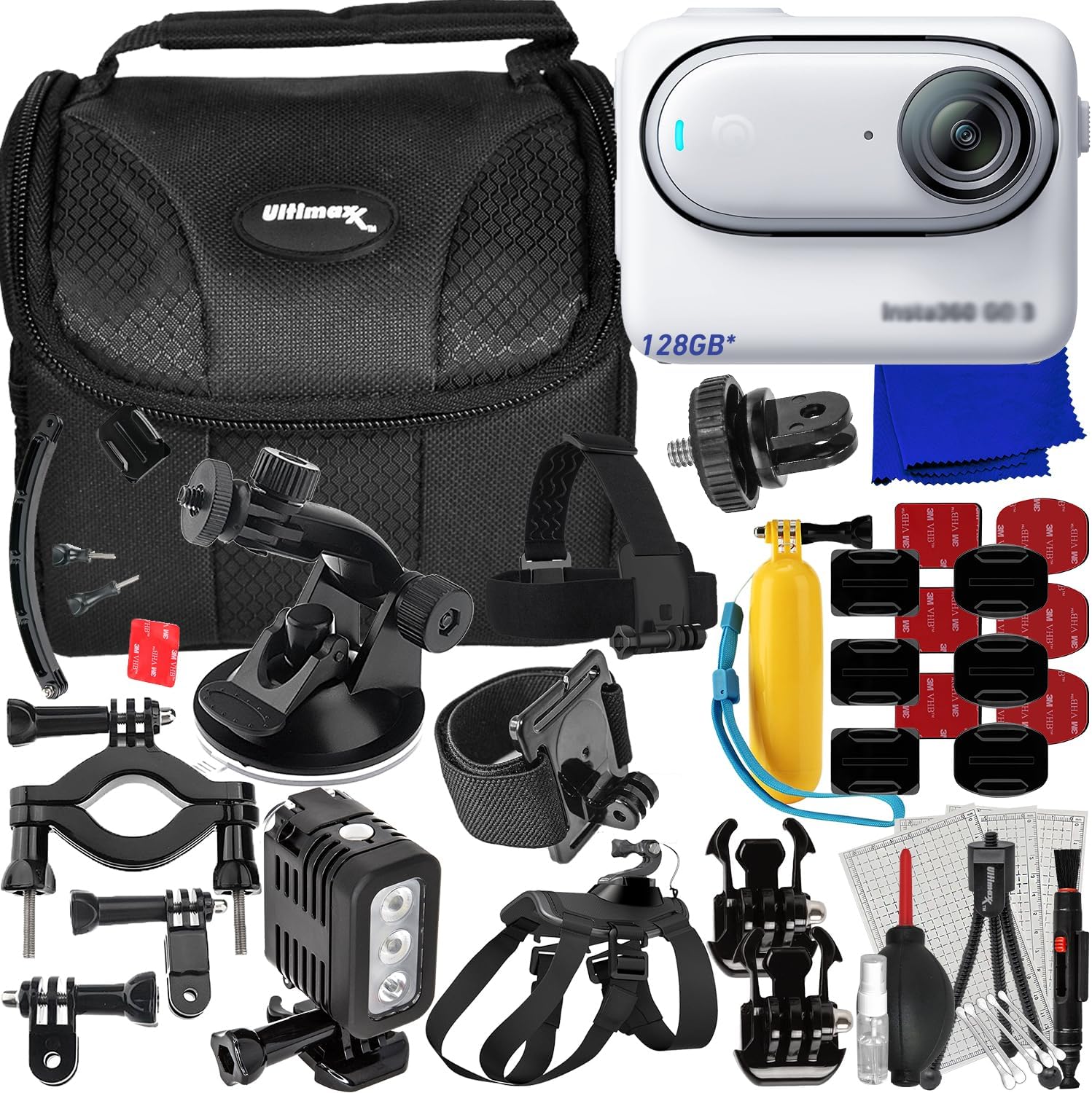Insta360 GO 3 Action Cam Bundle - Maximize Your Adventures