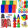 87 Pcs Carnival Outdoor Games Set for Fun Family Activities