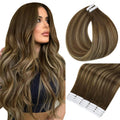 Full Shine Tape in Hair Extensions 16in 20Pcs - Natural Volume Boost