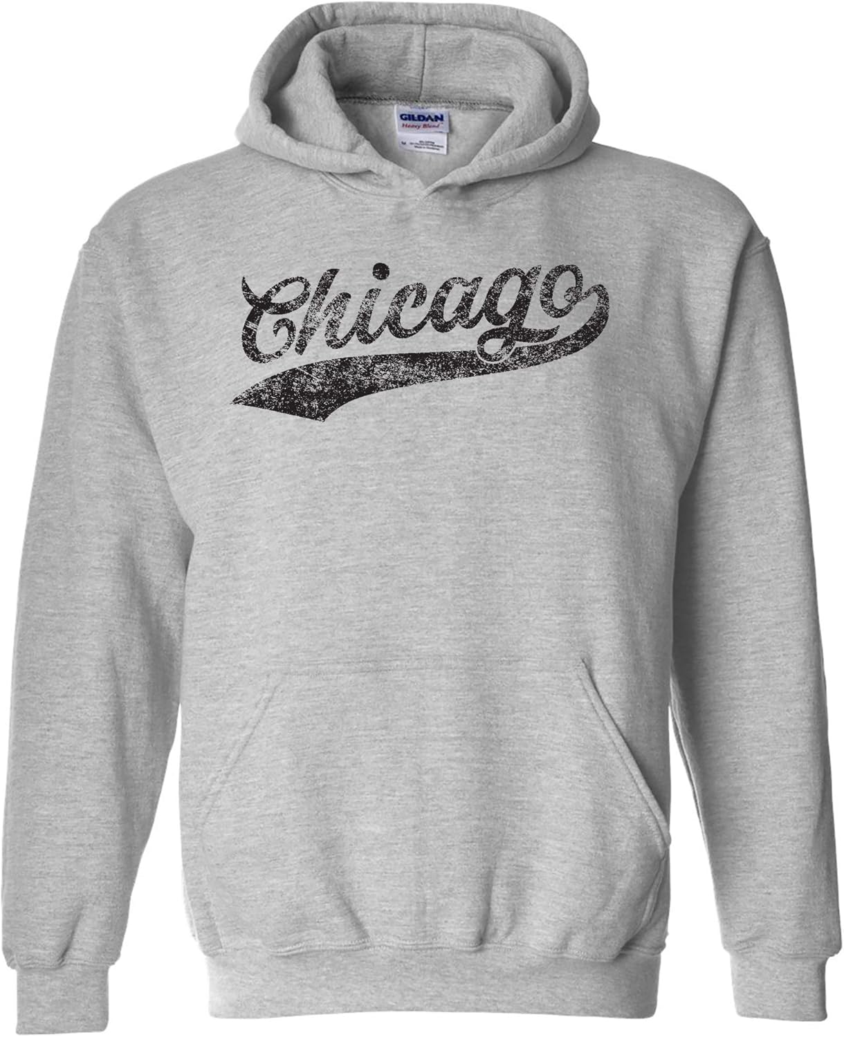 Hometown Baseball Script Hoodie - Perfect for Sports Fans