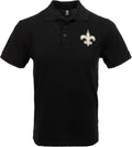 FOCO Men's NFL Team Logo Color Polo Shirt for Casual Style