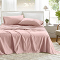 100% Cotton Sheets King - Breathable Ultra Soft 4 Piece Set