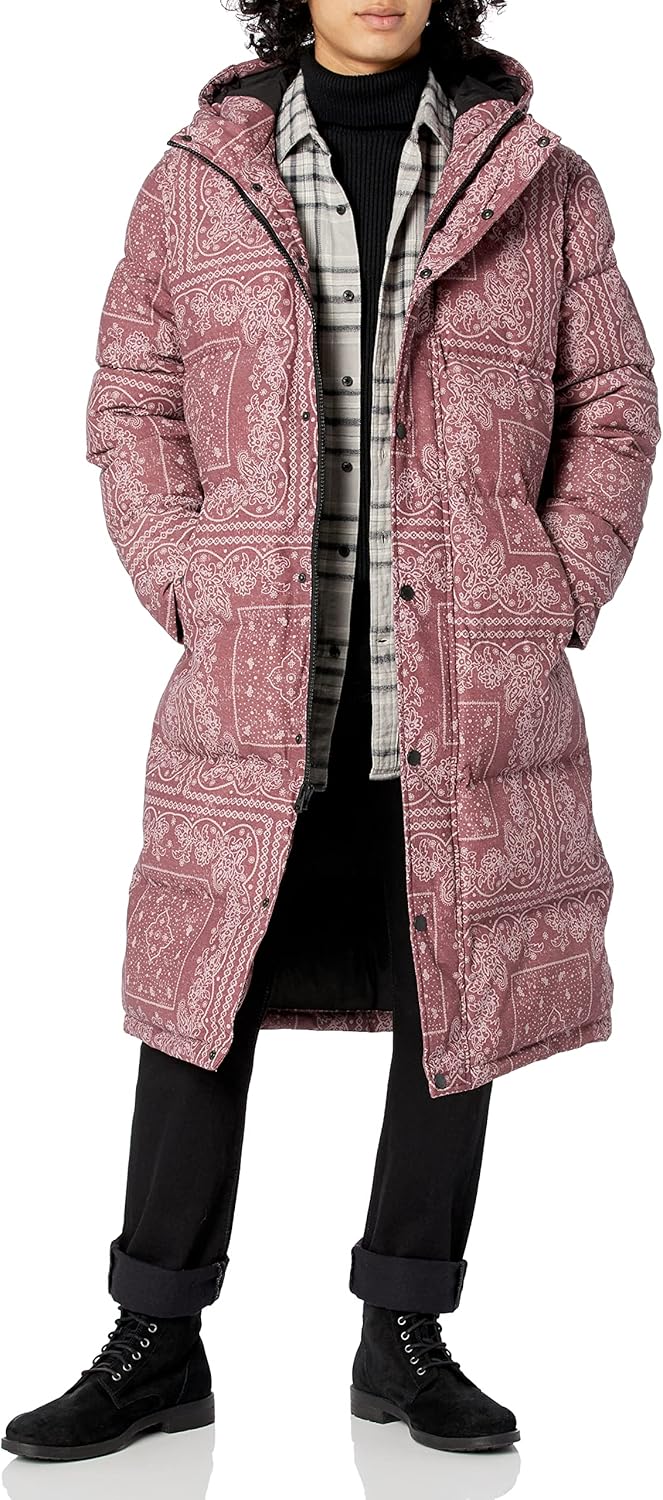 Levi's Men's Arctic Cloth Extra Long Parka Jacket for Winter