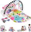 Fisher-Price Glow and Grow Kick & Play Piano Gym Pink - Engaging