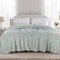TOONOW Fleece Bed Blanket King Size 90x108 in - Super Soft Cozy Throw