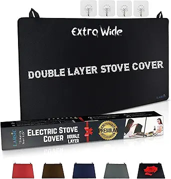 Larsic Stove Cover - Double Thickness Protection for Stovetops