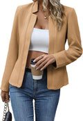 Mina Self 2025 Fall Women's Tweed Plaid Blazer Jacket (Style ZKYH)