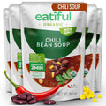EATIFUL Chili Soup - Ready To Eat Vegan Chili Bean Soup Pack