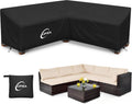 Patio V-Shaped Sectional Sofa Cover - Heavy-Duty Waterproof Protection