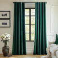 Luxurious Emerald Green Blackout Curtains - Cozy & Stylish!