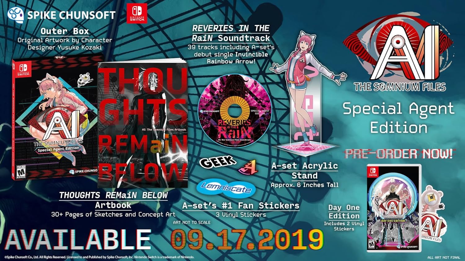 AI: The Somnium Files Limited Edition for Nintendo Switch Review