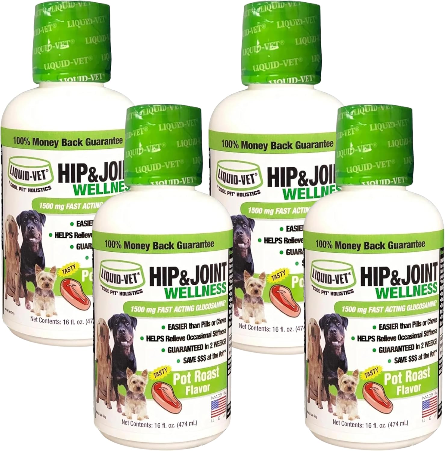 K9 Hip & Joint Formula for Dogs - Easy Dosing, Chicken Flavor