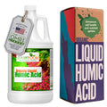 Liquid Humic Acid with Fulvic - 1 Gallon Concentrate for Gardens