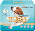 All Absorb Petrichor Male Dog Wraps Large - Odor Control, 80 ct