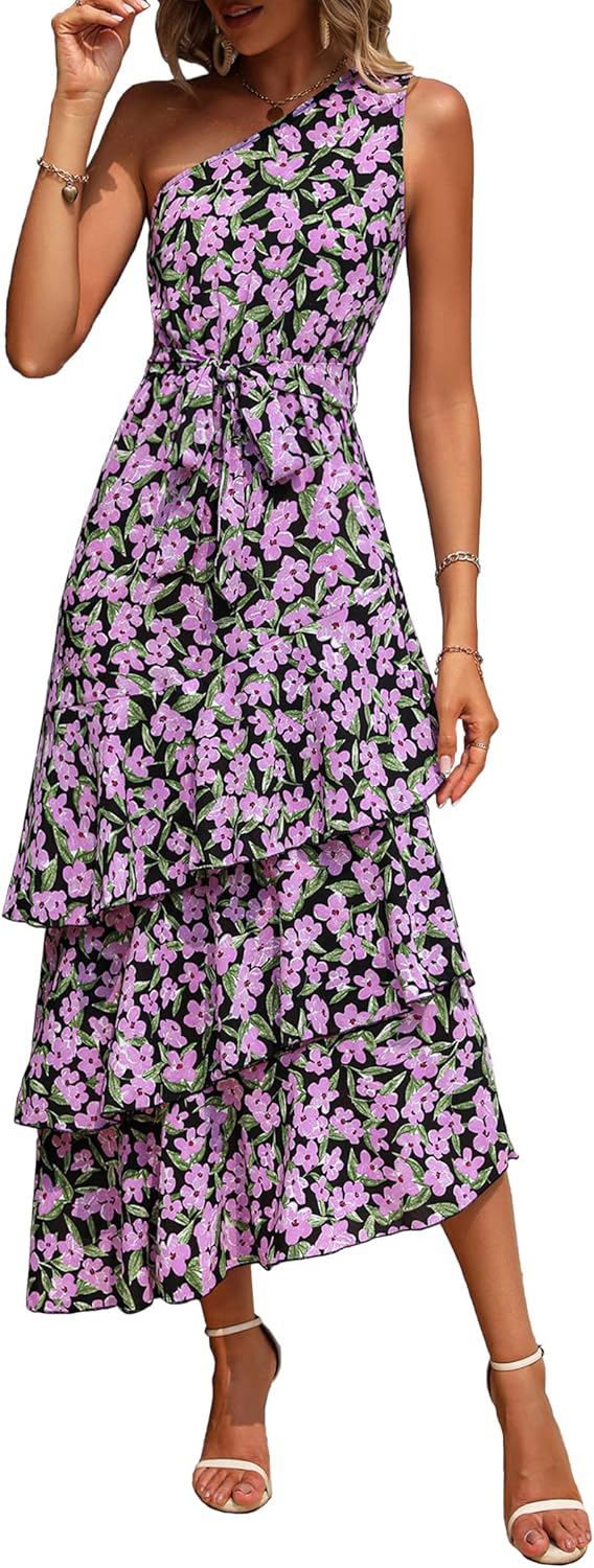 PRETTYGARDEN Women's Summer Floral Sundress for Casual Style
