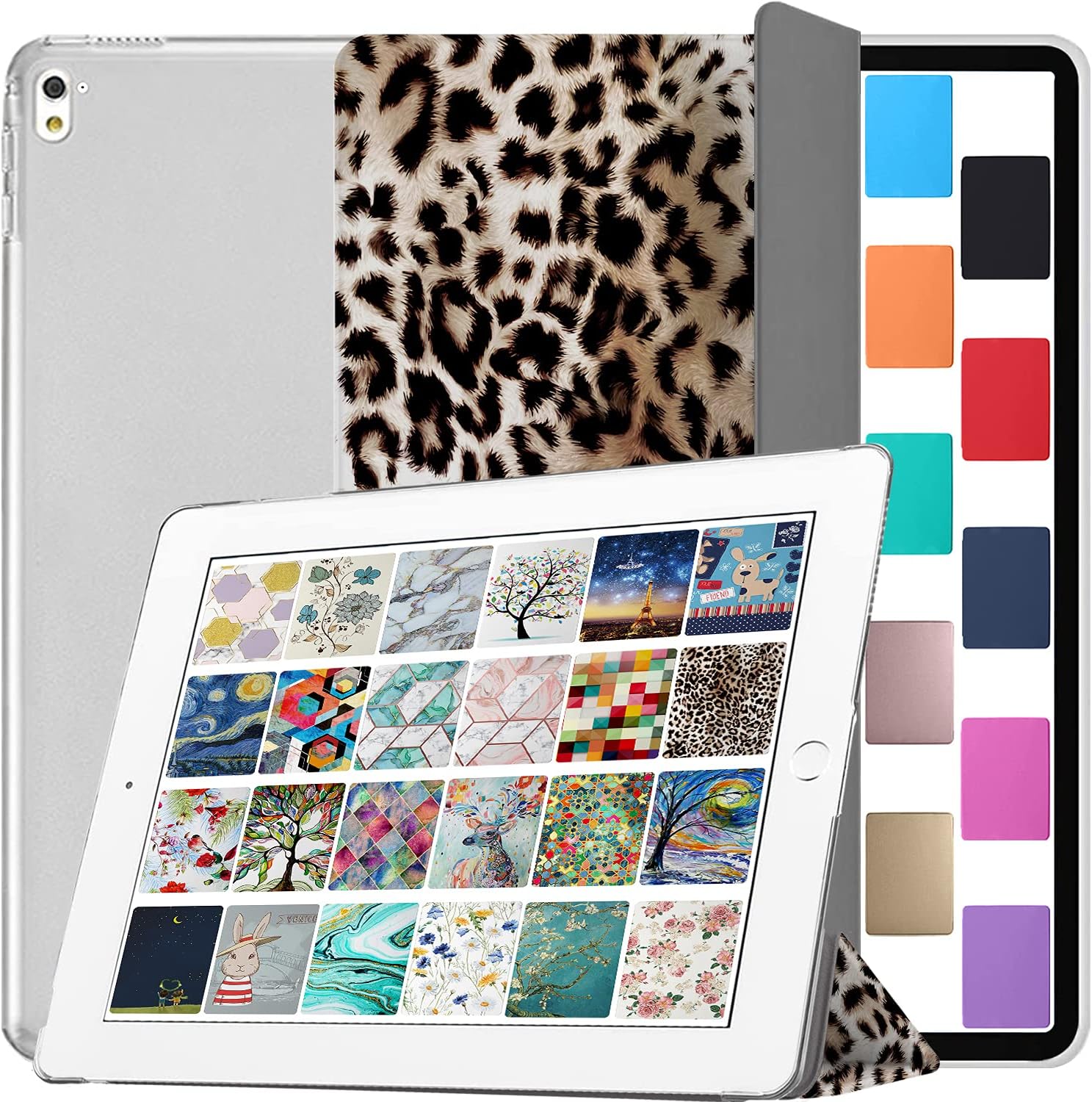 DuraSafe iPad Pro 9.7 Case - Ultra Slim Leopard Design