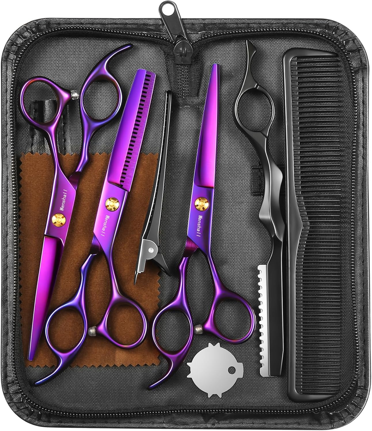 Professional Hair Cutting Scissors Set for Salon and Home Use