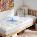 Twin XL Mattress Pad Waterproof - Ergonomic Quilted Topper