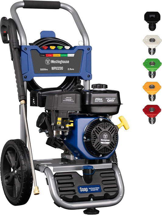 Westinghouse WPX3200 Gas Pressure Washer for Deep Cleaning