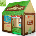 Kids Play Tent Indoor Playhouse - Padded Mat, Portable Play Fort