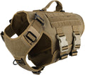 ICEFANG GN3 Tactical Dog Harness with Molle Vest and Grip Handle